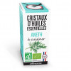 aneth - cristaux d'huiles essentielles - Aromandise - packaging 