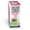 mélange thaï - cristaux d'huiles essentielles - Aromandise - packaging