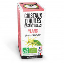 ylang - cristaux d'huiles essentielles - Aromandise - packaging