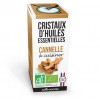 cannelle - cristaux d'huiles essentielles - Aromandise - packaging