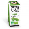 basilic - cristaux d'huiles essentielles - Aromandise - packaging