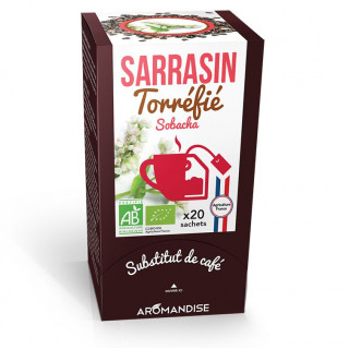 Sarrasin torréfié - sobacha - substitut de café - Aromandise - av