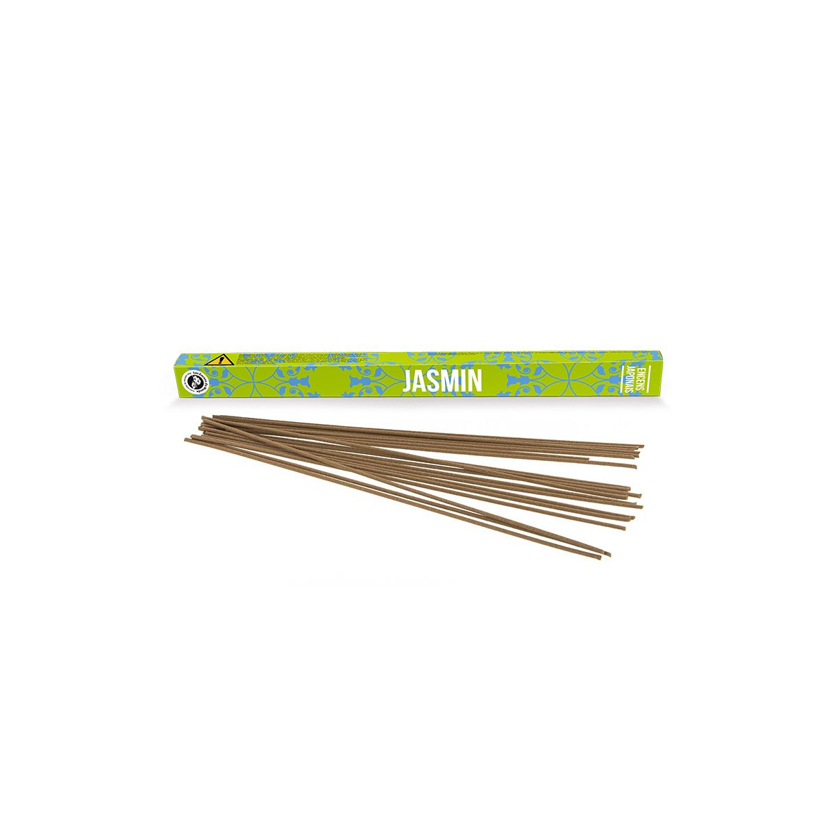 Encens Découverte Jasmin - Les Encens du Monde - Aromandise - packaging av