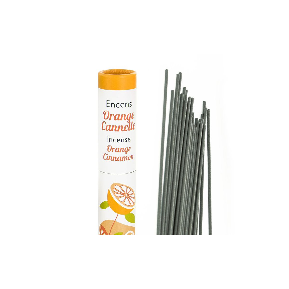 Herbosense Orange, Cannelle - Les Encens du Monde - Aromandise - packaging
