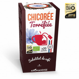 Chicorée torréfiée - substitut de café - Aromandise
