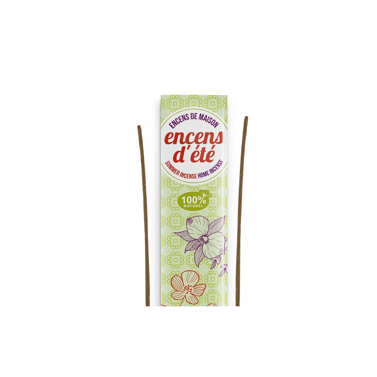 Encens de maison - Encens d'été - Les Encens du Monde - Aromandise - zoom