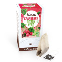 Tisane Cranberry Citron Vert - tisanes gourmandes - packaging sachet