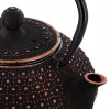 Théière Sui - Théière fonte - Noire et Bronze - Aromandise - détail bec