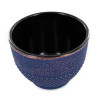 Tasse en fonte bleue et dorée - Aromandise - produit