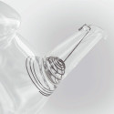 Théière en verre mini - accessoires thés et tisanes - Aromandise - détail bec et filtre intégré