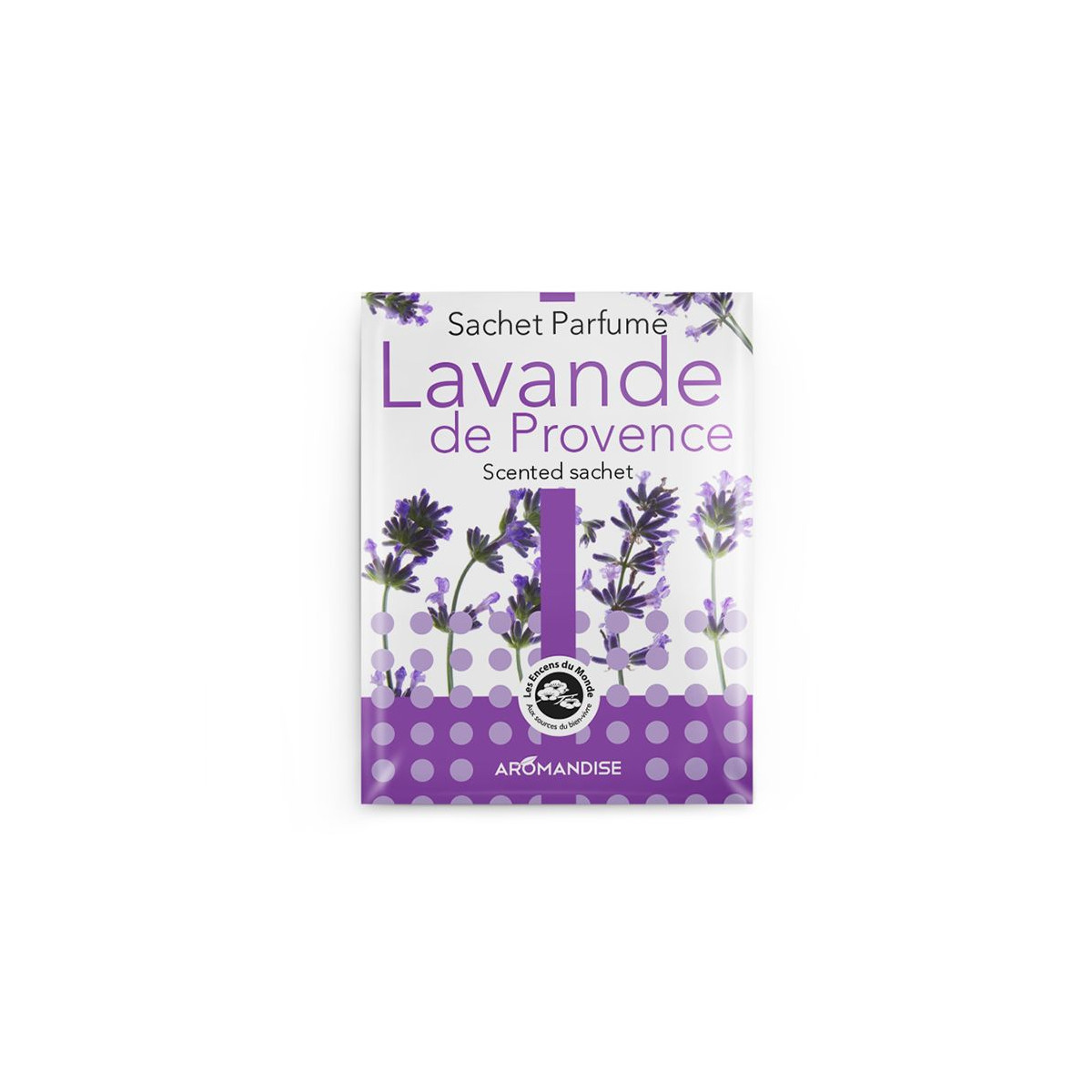 Sachet parfumé - Lavande de Provence - Aromandise - packaging