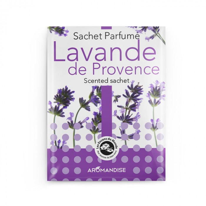 Sachet parfumé - Lavande de Provence - Aromandise - packaging