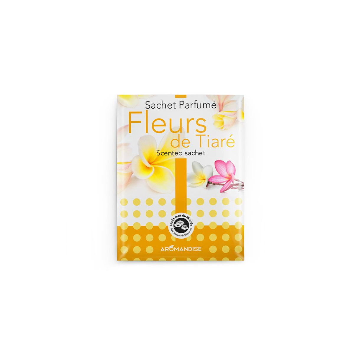 Sachet parfumé - Fleur de tiaré - Aromandise - packaging