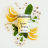 Bougie Tonus - bougie d'ambiance - face - ambiance - Aromandise