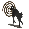 PORTE-SPIRALES CHAT - porte encens - spirales d'encens - Aromandise - utilisation
