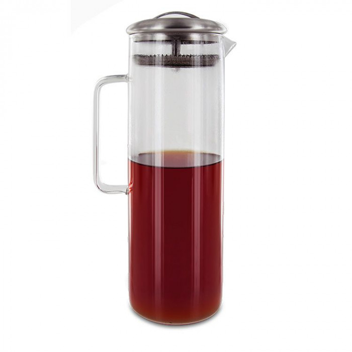 CARAFE EN VERRE - pour thés glacés - Aromandise - profil 
