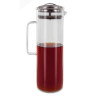 CARAFE EN VERRE - pour thés glacés - Aromandise - profil 