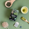 Thé vert Sencha et Matcha en infusettes - ambiance - AROMANDISE