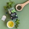Thé vert Sencha et menthe en infusettes - ambiance - AROMANDISE