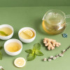 Thé vert Sencha et Yuzu en infusettes - ambiance - AROMANDISE