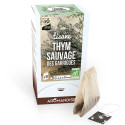 Tisane thym sauvage des garrigues - Aromandise - Packaging sachet