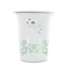 Diffuseur Jasmin en porcelaine pour résines - Les Encens du Monde - face