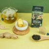 Thé vert Sencha et Gingembre en infusettes - ambiance utilisation - AROMANDISE