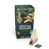 Thé vert Sencha et Gingembre en infusettes - face - AROMANDISE