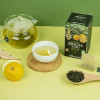 Thé vert Sencha et Yuzu en infusettes - ambiance utilisation - AROMANDISE