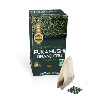 Thé vert Grand Cru Fukamushi Sencha en infusettes