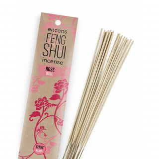 Encens Feng Shui élément terre - Rose - Les Encens du Monde - Aromandise - packaging av