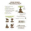 Porte-spirales d'encens Bouddha - pack ar - les encens du Monde - Aromandise 