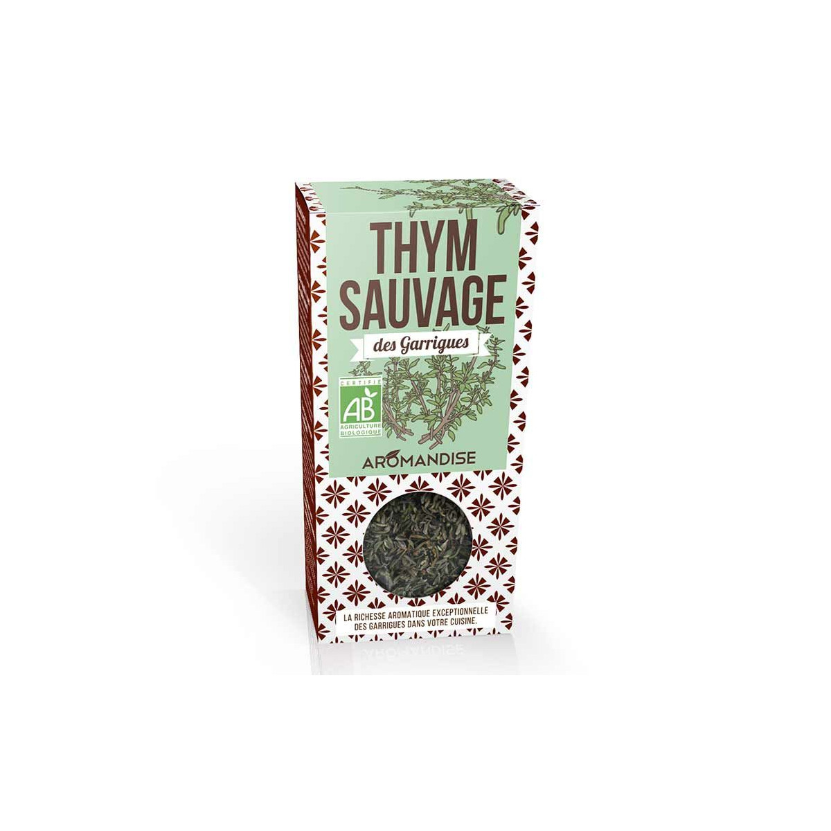 Thym sauvage des Garrigues - Aromandise - face