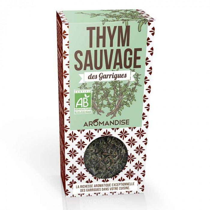 Thym sauvage des Garrigues - Aromandise - face