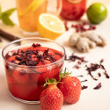 Tisane fraise - Tisanes Gourmandes - Aromandise - ambiance