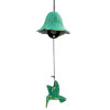 JOUET DU VENT COLIBRI VERT DORE