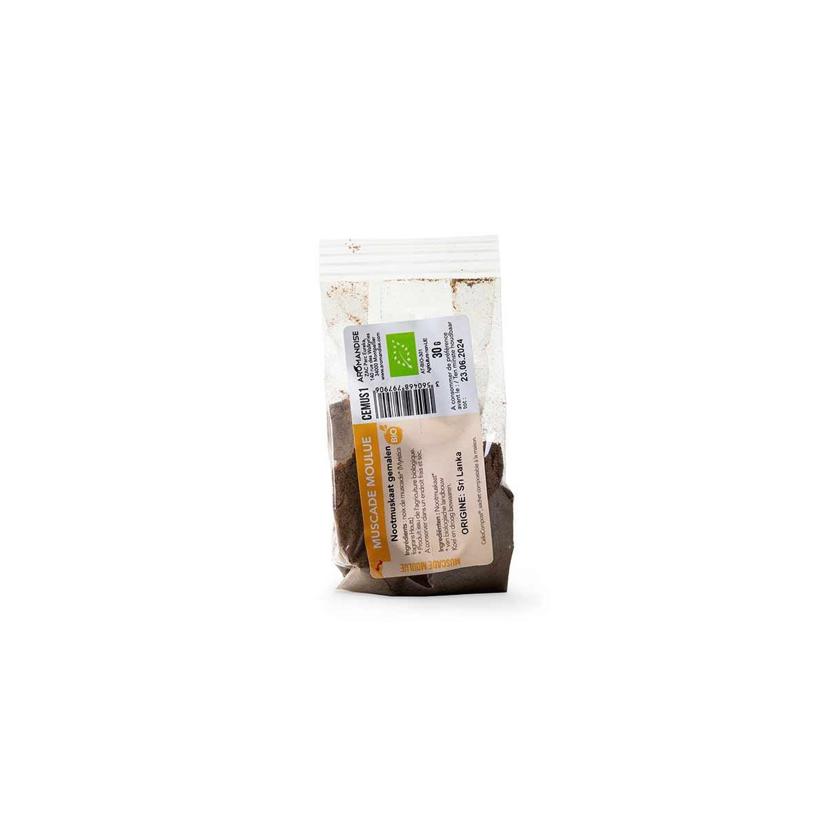 MUSCADE MOULUE sachet zéro plastique - face 
