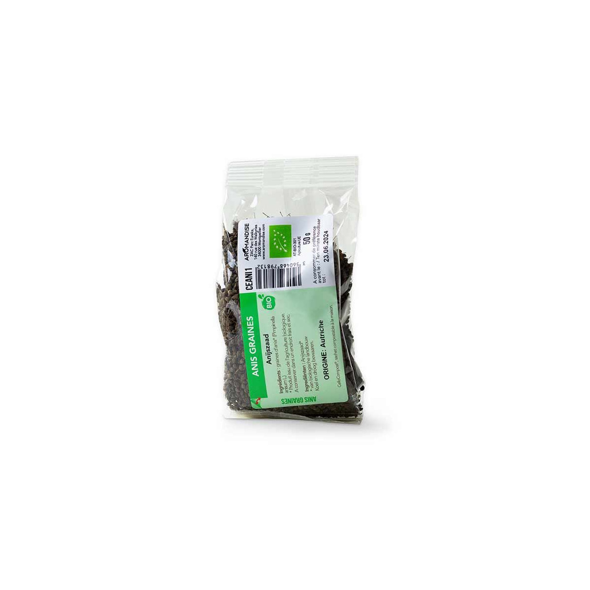 Anis vert Bio (Graines) 50 gr