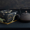 Théière Sui - Théière fonte - Noire et Bronze - Aromandise - pack