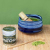 COFFRET MATCHA CÉRÉMONIE bol bleu - contenu - Aromandise