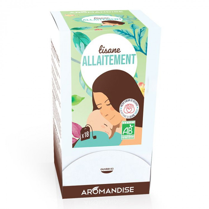 Tisane allaitement - Tisanes bio - Aromandise - produit 