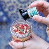 verveine - cristaux d'huiles essentielles - Aromandise - ambiance