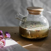 Théière en verre et couvercle bambou - Accessoires pour thés et tisanes - ambiance 