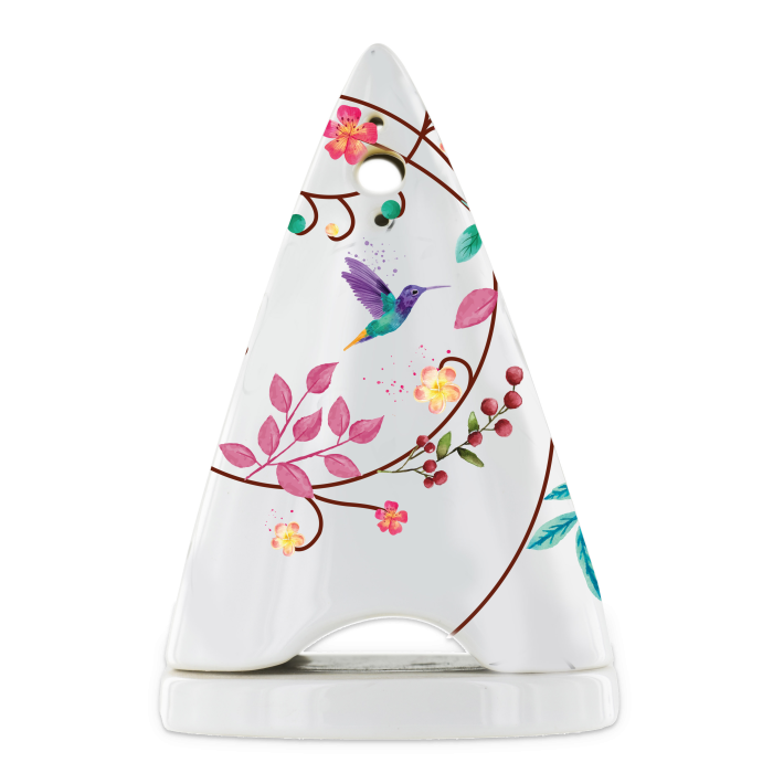 Diffuseur Lutin fleurs pour poudres de bois - Fleurs - les Encens du Monde - Aromandise - face