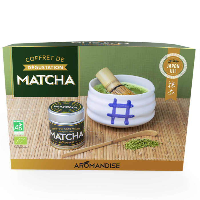 Coffret cadeau de thé matcha bio - MatchaDays - Joyeux Noël !