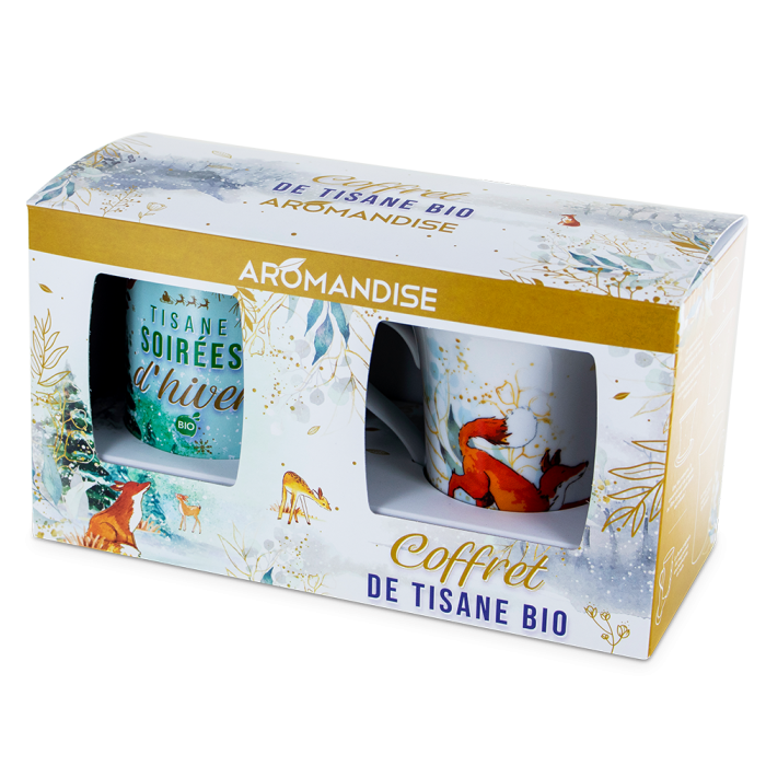 Coffret tisane avec tisanière Maître Goupil - Aromandise