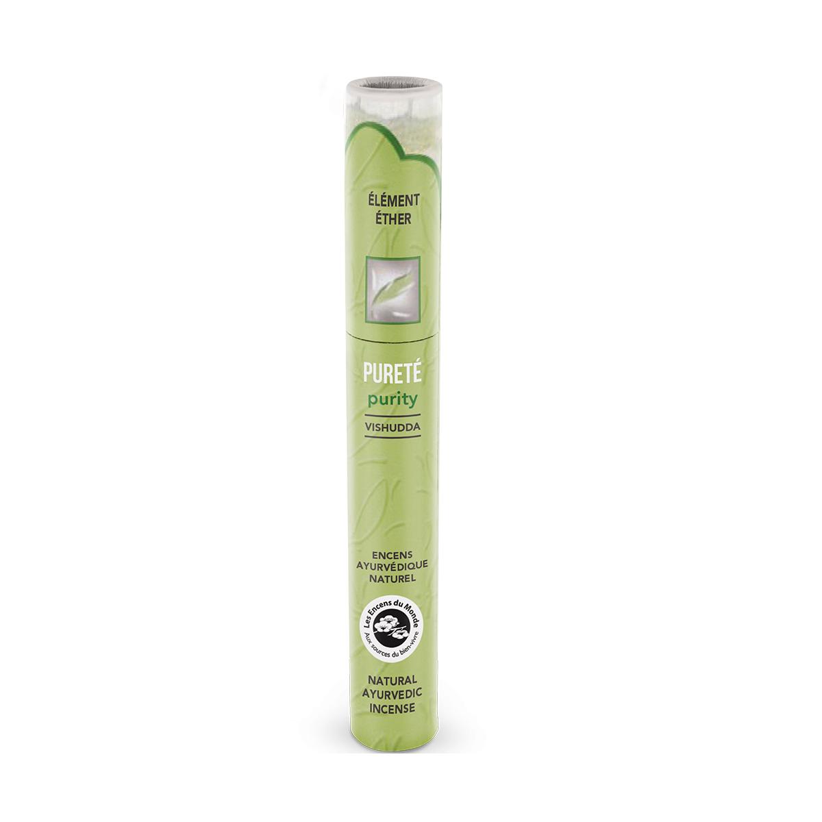 Purete - encens ayurvédique - les encens du monde - Aromandise - packaging