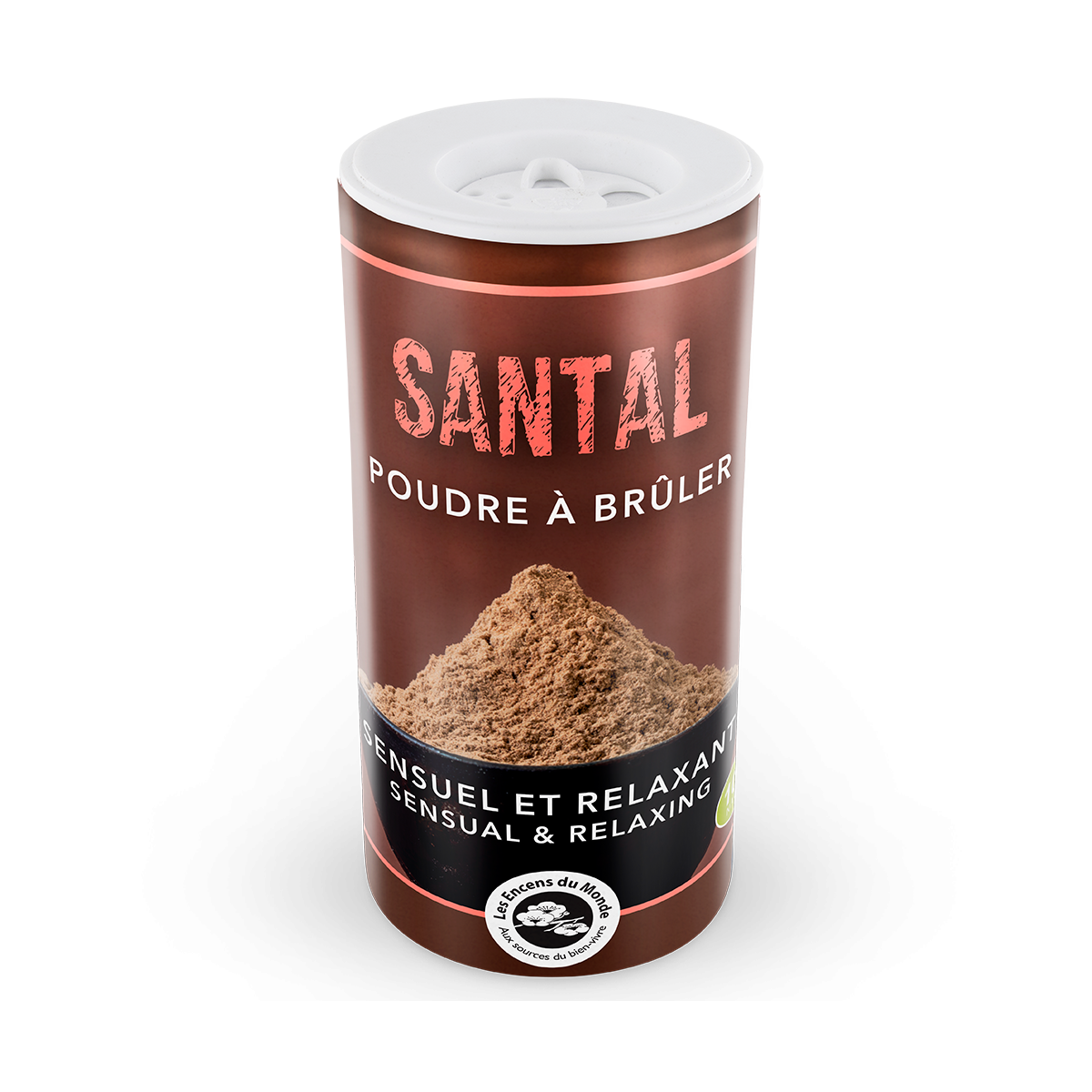 Poudre de Santal - Les Encens du Monde - Aromandise - packaging av