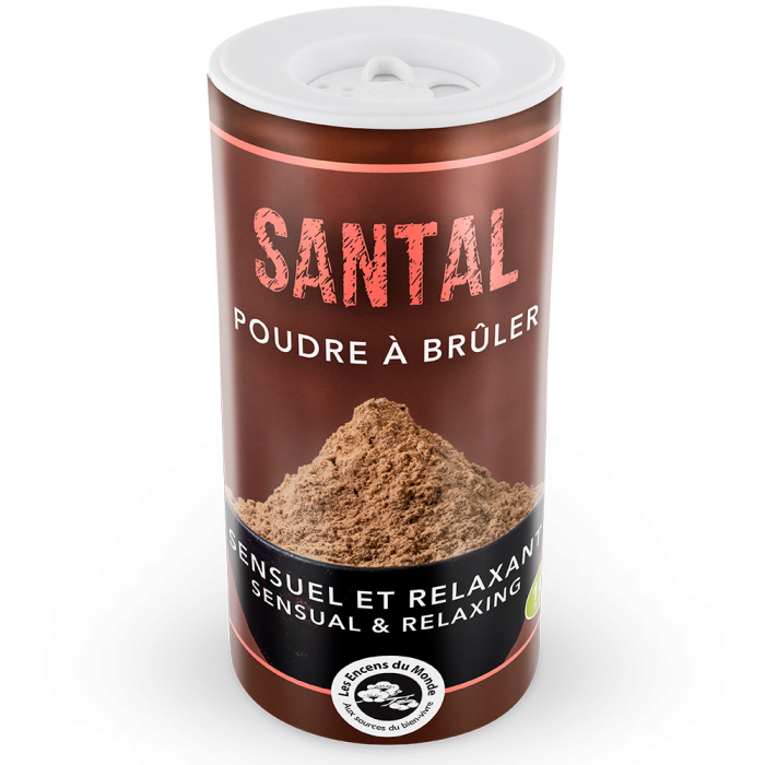 Poudre de Santal - Les Encens du Monde - Aromandise - packaging av