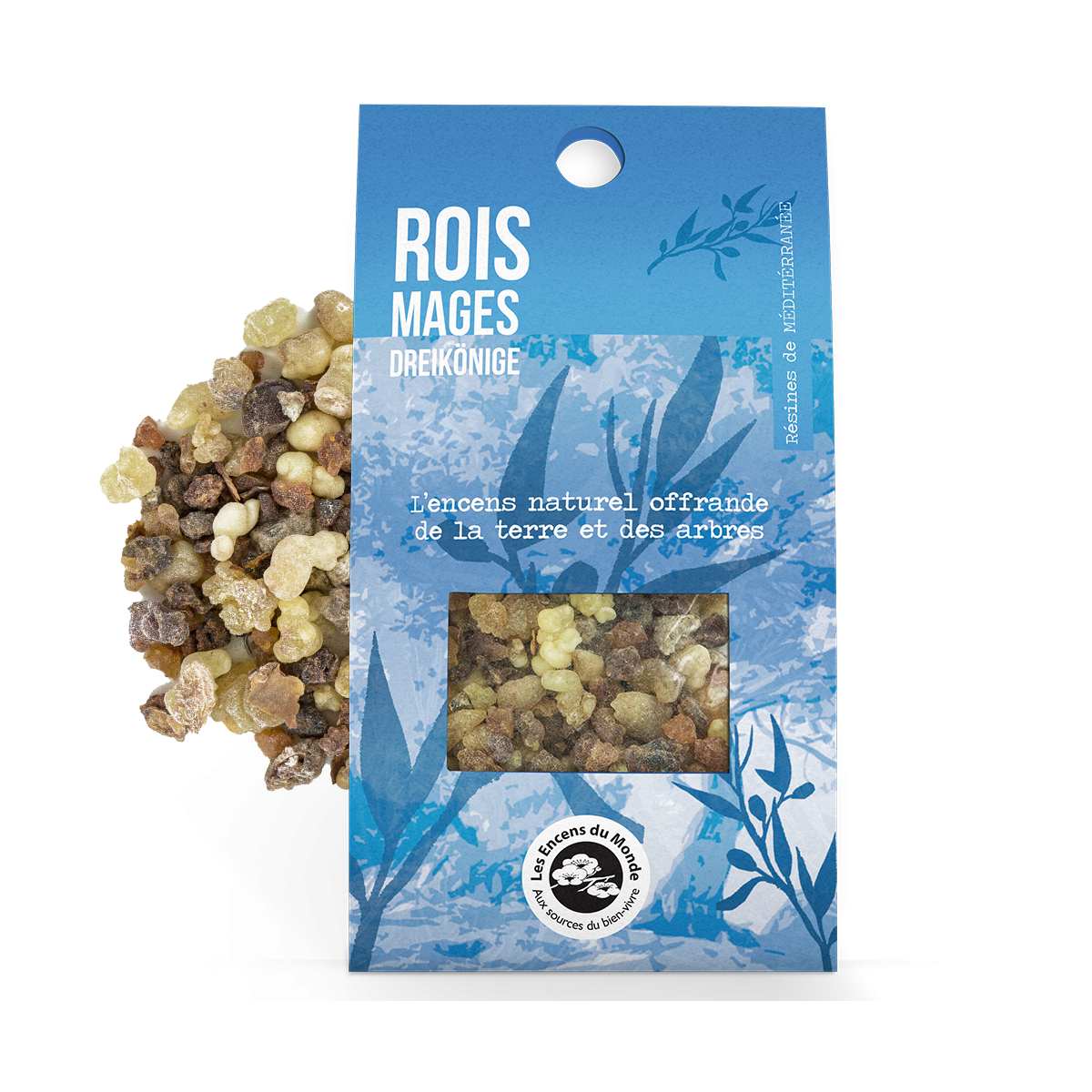 Rois Mages - résines - Les Encens du monde - Aromandise - packaging av